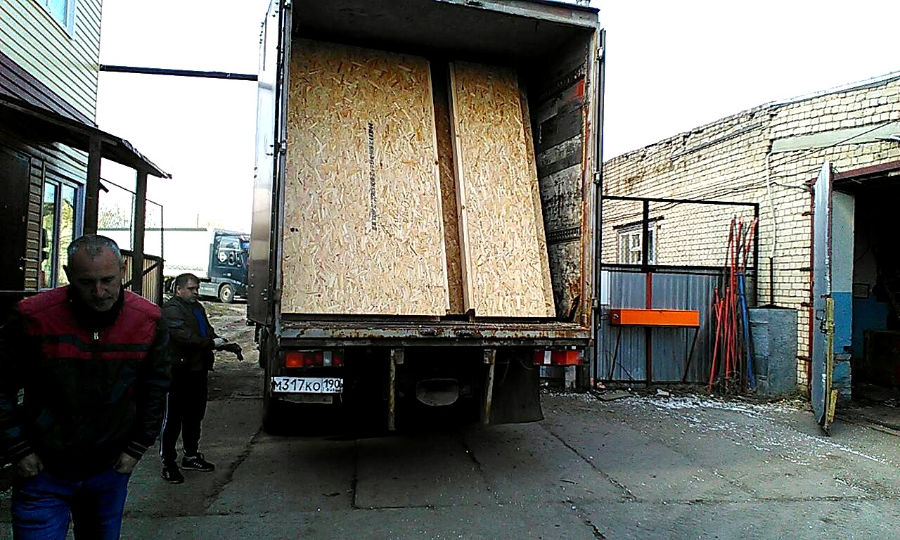 Дом по индивидуальному проекту, п. Новое Заволжье: доставка домокомплекта