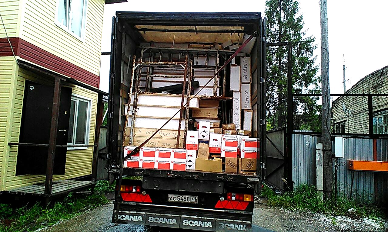 Дом по индивидуальному проекту, с. Ковардицы: доставка домокомплекта