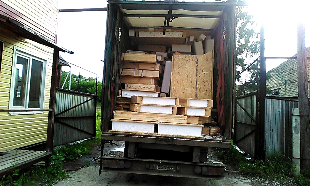 Дом по проекту «Форвард», д. Шолохово: доставка домокомплекта