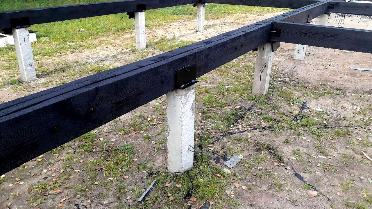 Дом по индивидуальному проекту, г. Электроугли: фундамент и обвязка