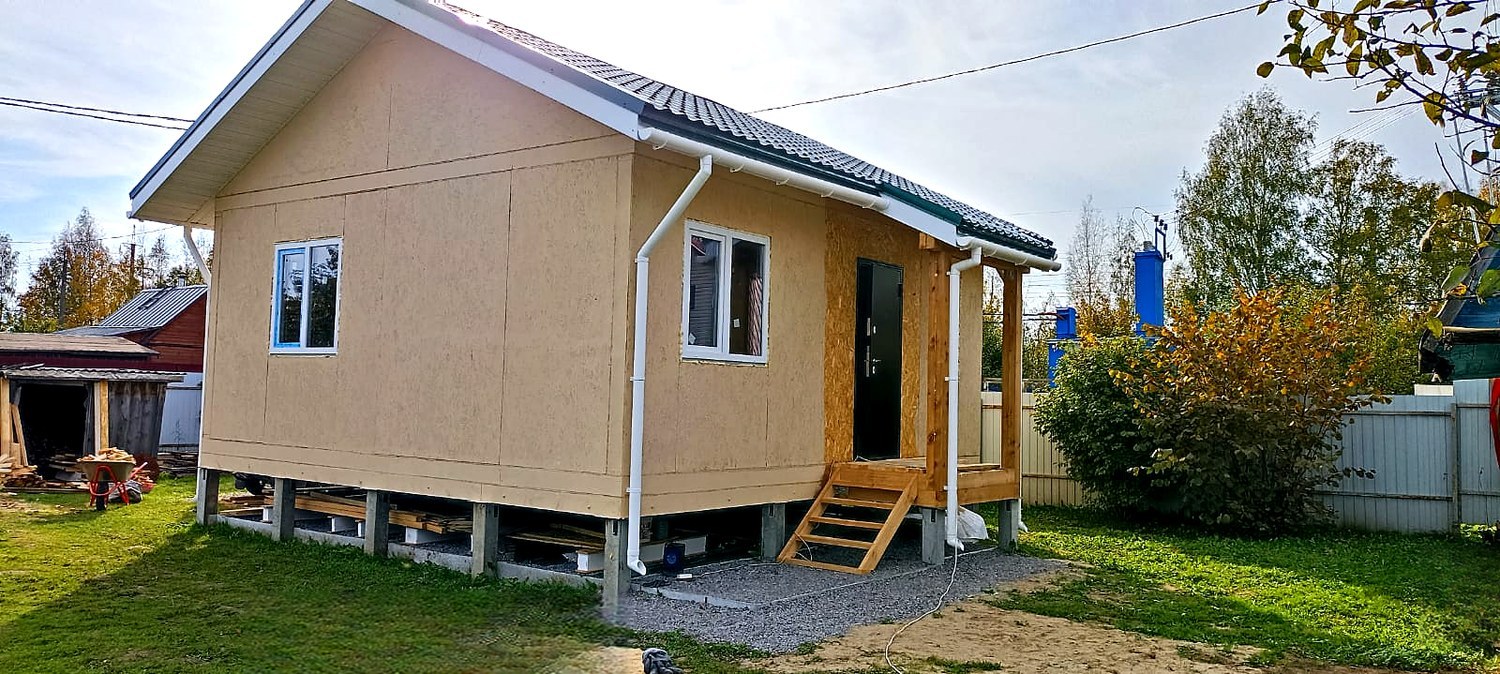 Дом 42,5 м² по проекту «Булат», Рыбинск