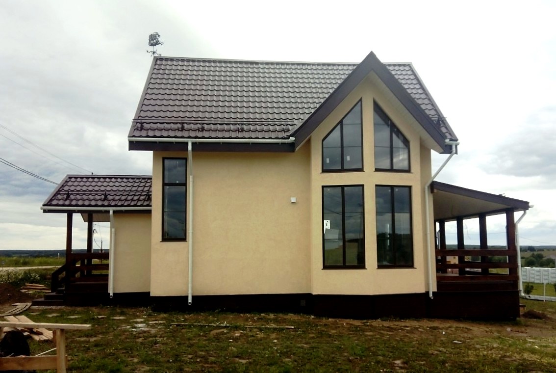 Дом по проекту «Гармония 122.89», д. Ширино