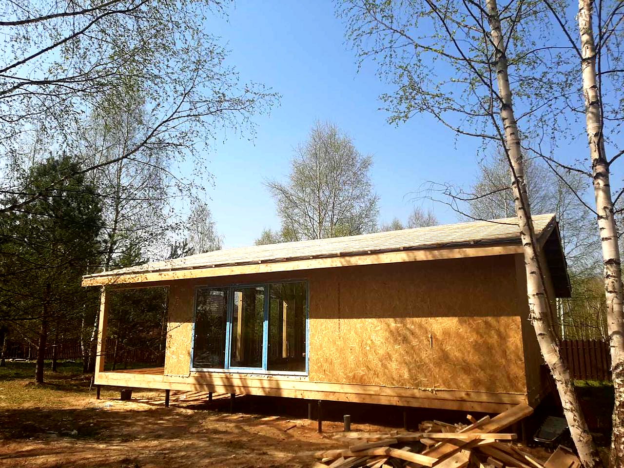 Дом 94,5 м² по индивидуальному проекту, Ярославская область