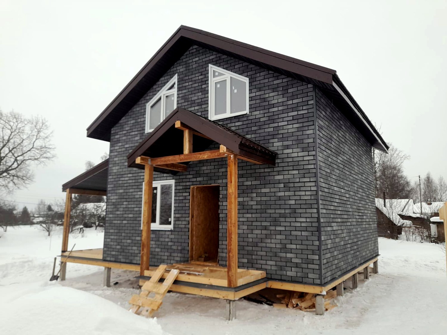 Дом 131,5 м² по проекту «Зефир», г. Вологда