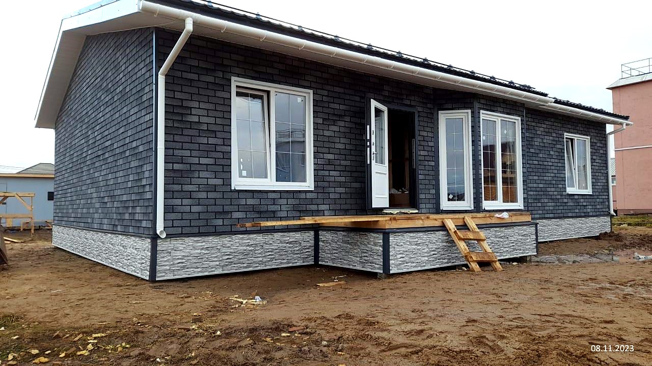 Дом 143 м² по проекту «Вуокатти», Костромская область