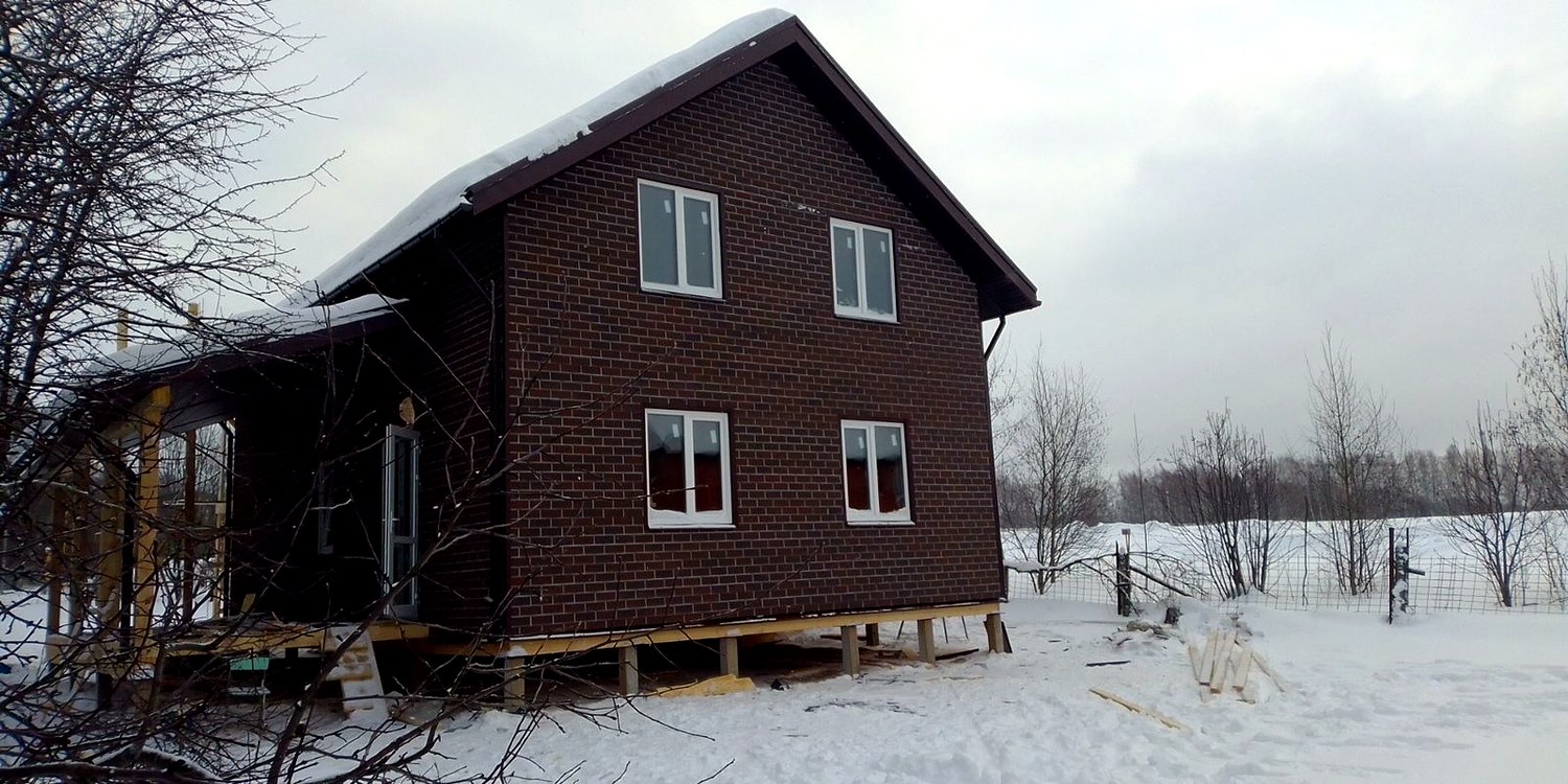Дом 163 м² по индивидуальному проекту, д. Турабьево