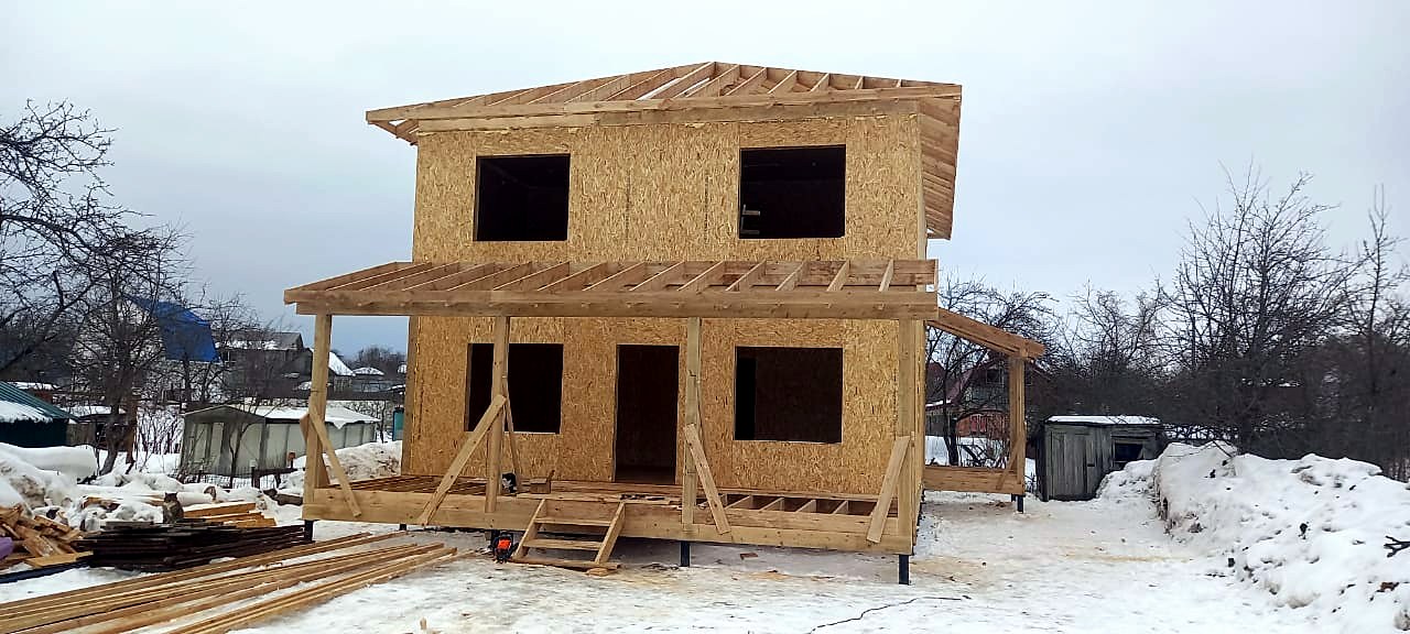 Дом 175 м² по индивидуальному проекту, г. Саров
