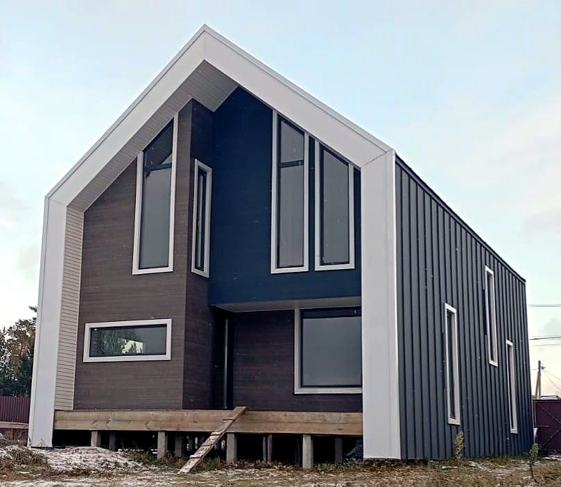 Дом 221,5 м² по индивидуальному проекту, с. Юсупово