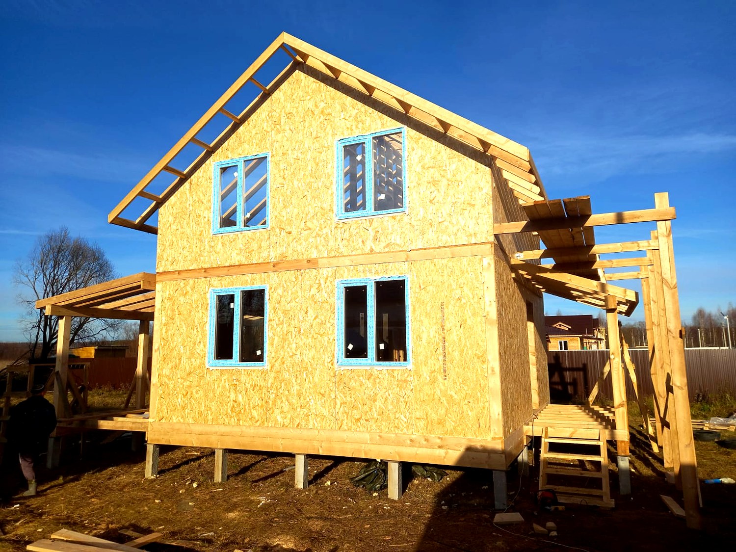 Дом 83,5 м² по проекту «Авдеево», д. Татаринцево