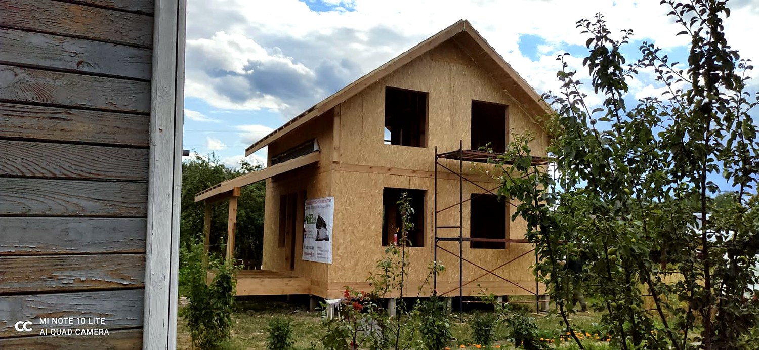 Дом 86 м² по проекту «Соло», с. Богородское