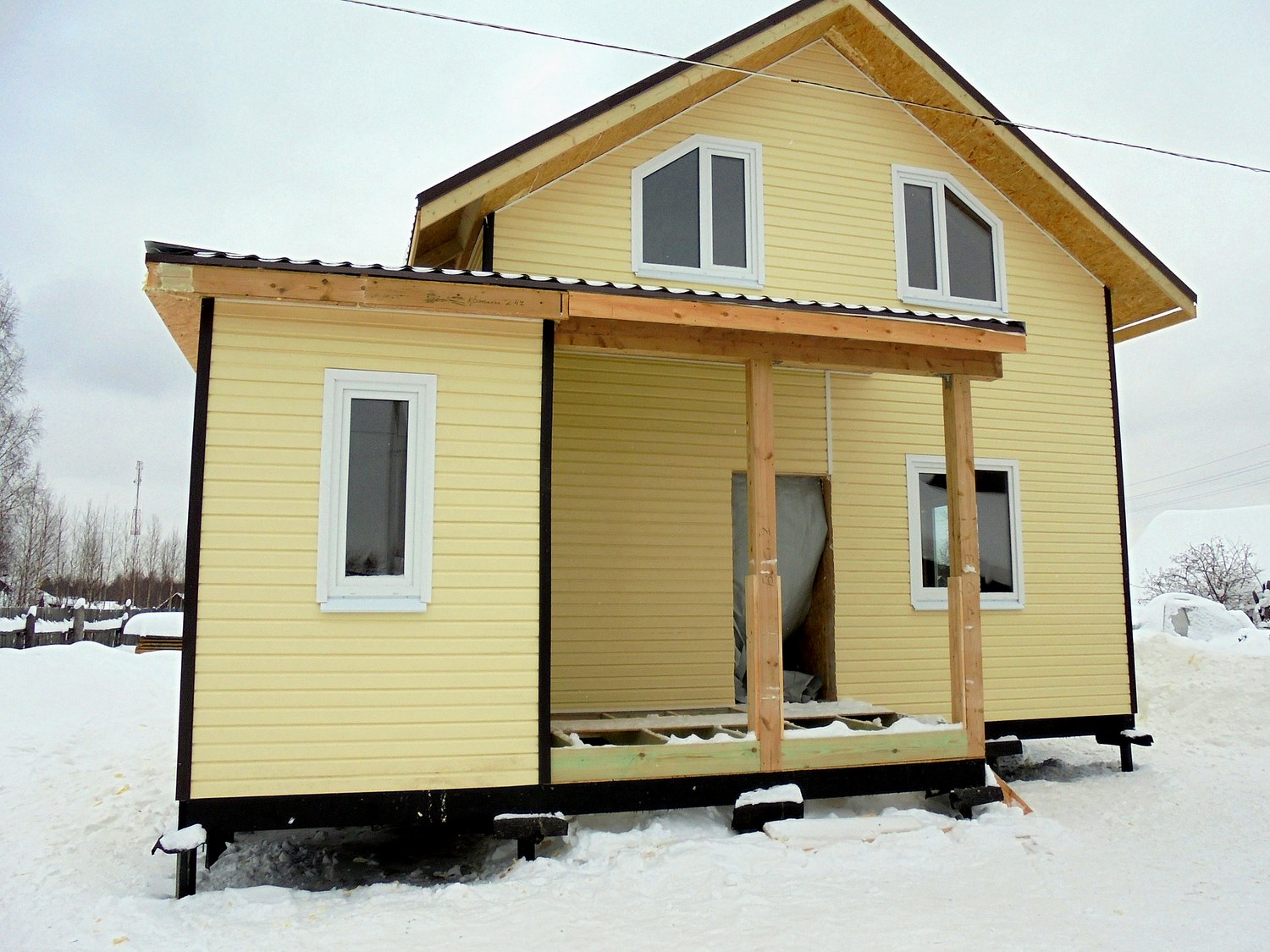 Дом по проекту «Амулет», Нижегородская область
