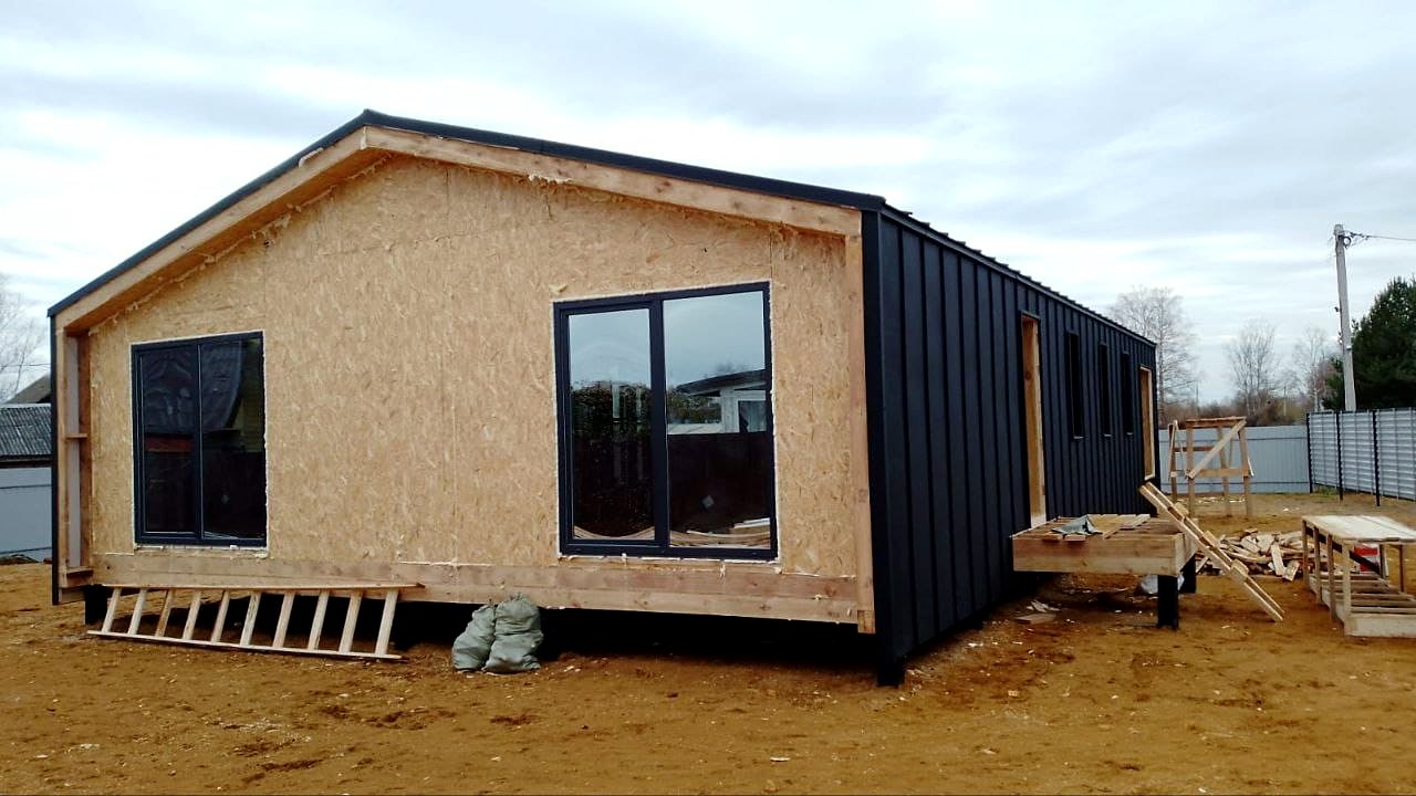 Дом по проекту «БарнХаус 110», г. Рыбинск