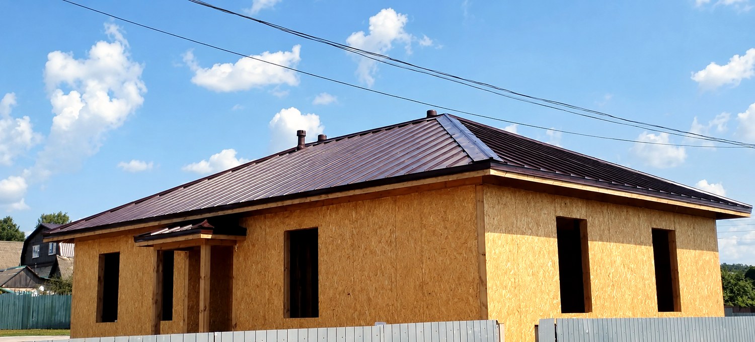 Дом 129,55 м² по индивидуальному проекту, п. Красное-на-Волге