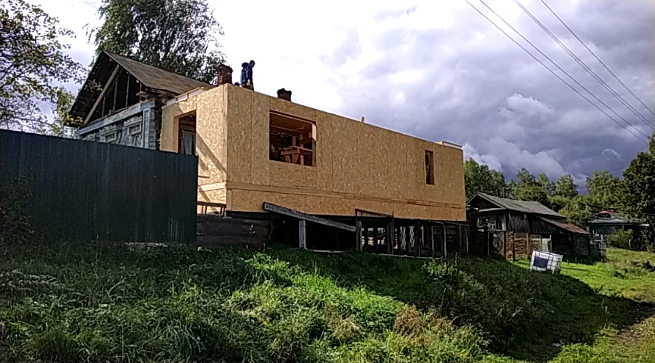 Пристройка по индивидуальному проекту, с. Кощеева