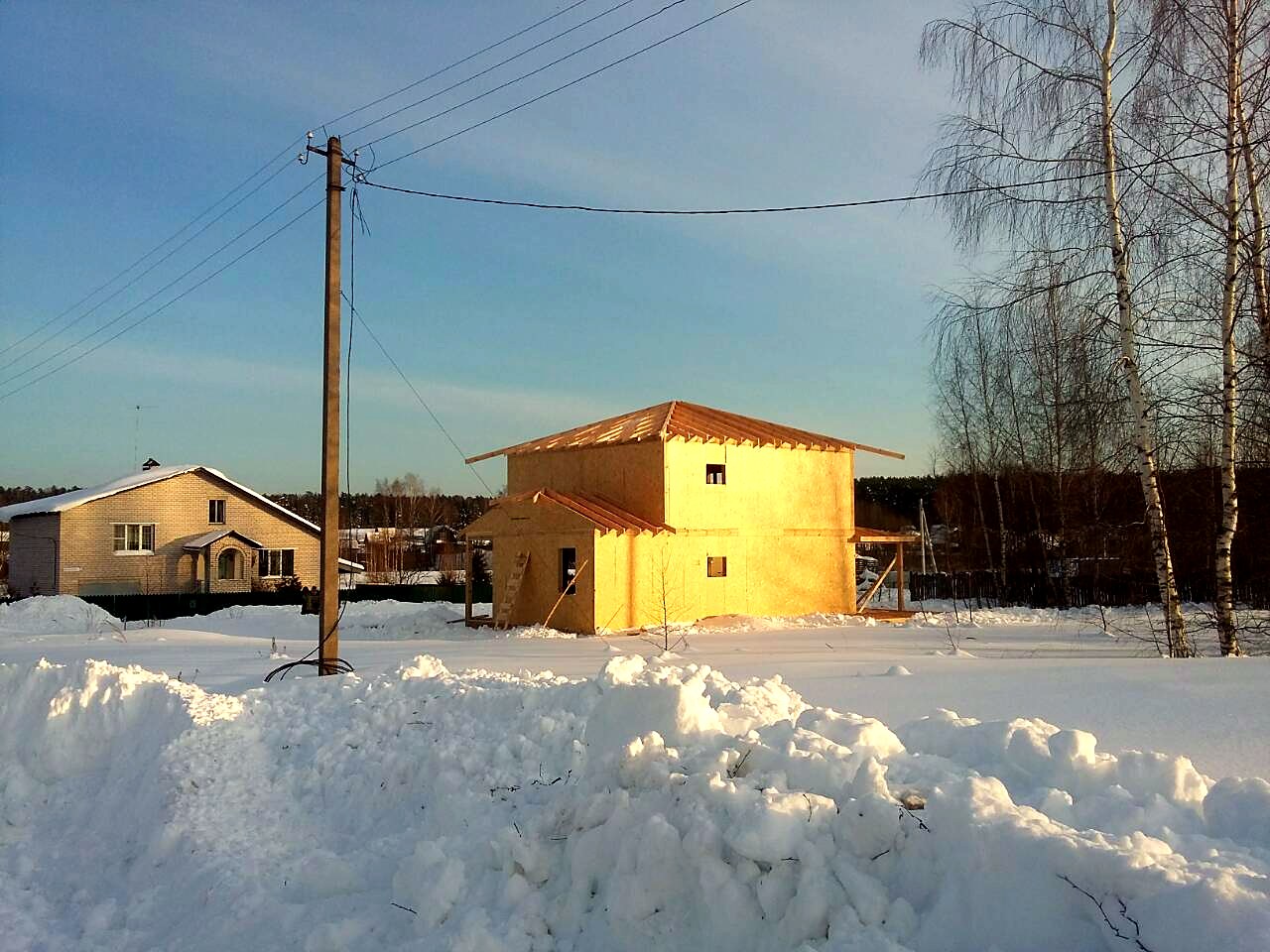Дом по проекту «Аргос», п. Караваево