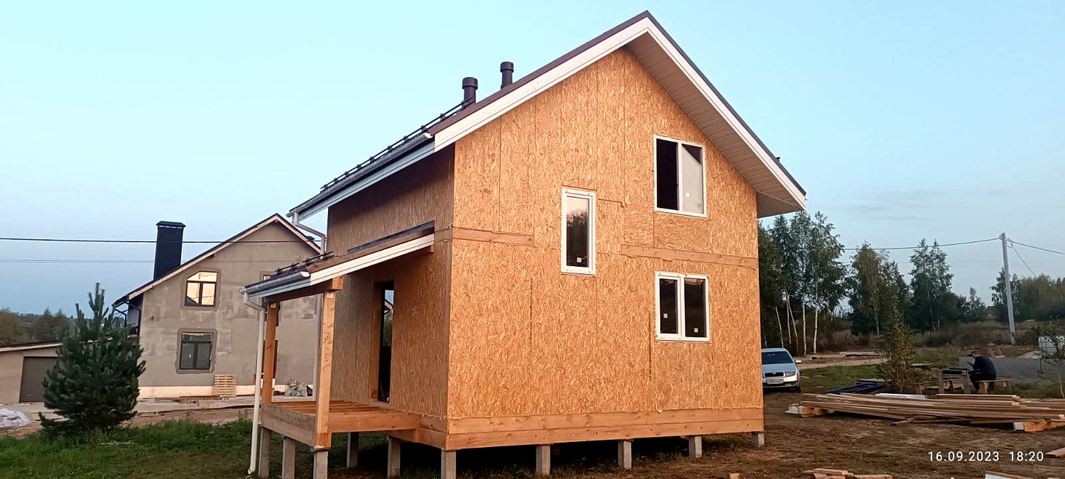 Дом 83,4 м² по проекту «Авдеево», г. Кстово