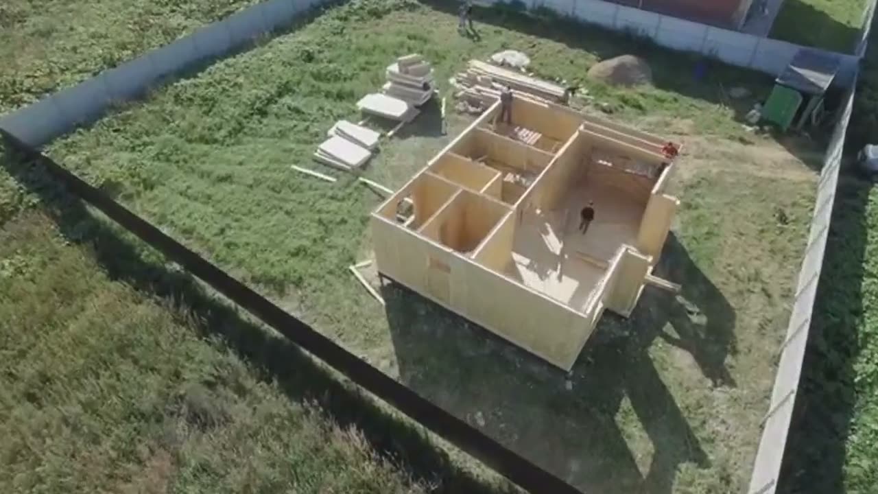 Строительство дома из СИП-панелей