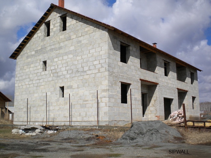 Блоки полистиролбетон SIPWALL